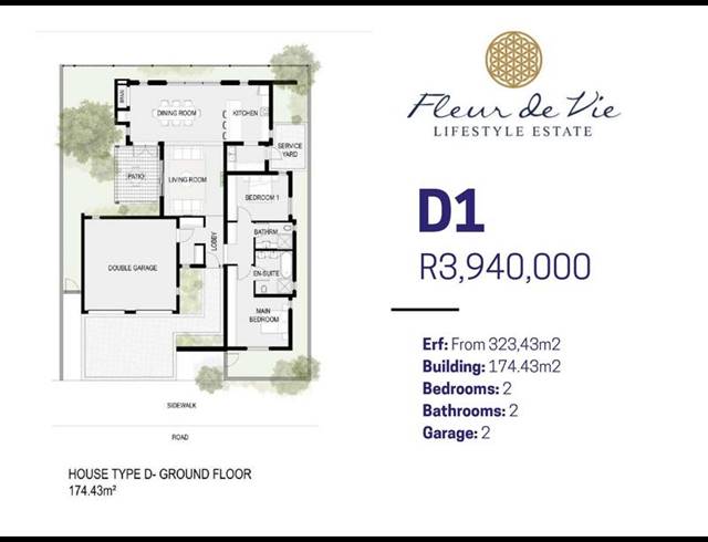 2 BEDROOM HOUSE FOR SALE IN STILBAAI-WES